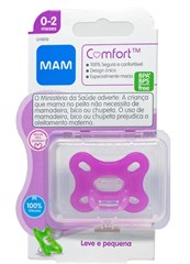 CH10112 CHUPETA COMFORT (1UN) ROSA 0-2M