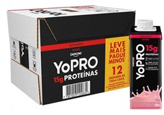 YOPRO MORANGO (15G) 12X250ML