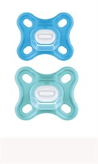 CH10121 CHUPETA COMFORT (2UN) AZUL 0-2M