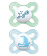 CH21121 CHUPETA START (2UN) AZUL 0-2M