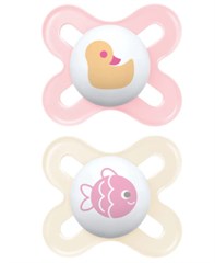 CH21122 CHUPETA START (2UN) ROSA 0-2M