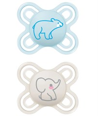 CH70121 CHUPETA PERFECT ST(2UN)AZUL 0-2M