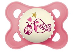 CH22212 CHUPETA ORIG NIGHT(1UN)ROSA 0-6M