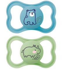 CH50421 CHUPETA AIR (2UN) AZUL 16+