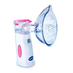 INALADOR AIR MESH ROSA C/ BATERIA