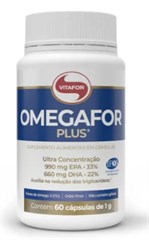 OMEGAFOR PLUS - 60 CAPSULAS C/ 1000MG