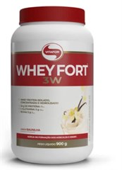 WHEY FORT 3W BAUNILHA (POTE) 900G