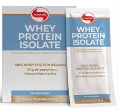 WHEY PROTEIN ISOLATE 15 SACHES C/ 15G