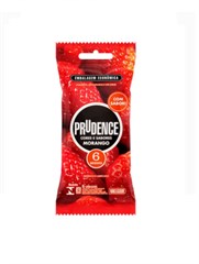 PRUDENCE CORES E SABORES MORANGO C/ 6