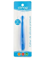 C2247 COLHER SILICONE PREMIUM AZUL