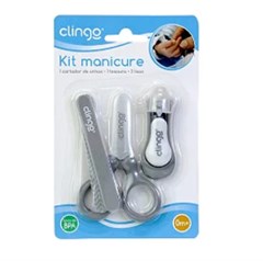 C6008 KIT MANICURE INFANTIL CINZA