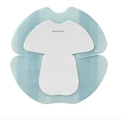 BIATAIN SILICONE AG(PRATA)CALCANE18X18AD