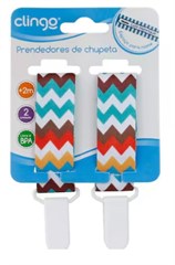 C0127 PRENDEDOR CHUPETA (2UN) ZIG ZAG