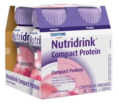 NDK COMPACT PROTEIN  MORANGO  4X125ML