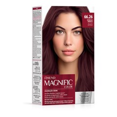 KIT MAGNIFIC COLOR 6626 VERMELHO MARSALA