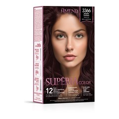 KIT SUPERIA COLOR 3366 VERM FRAMBOESA