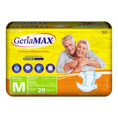FRALDA ADULTO GERIAMAX (M) C/20UN