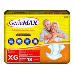 FRALDA ADULTO GERIAMAX (XG) C/18UN