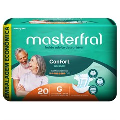 FRALDA MASTERFRAL CONFORT (G) C/20UN